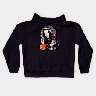 Sweet Morticia Kids Hoodie